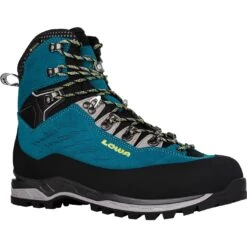LOWA Cevedale II GTX Men's Mountaineering Shoes - Turquoise/lime -Lowa Trail Sales Store 210053 6901 cevedale ii gtx wanderschuhe tuerkis limone 3 1237883 1