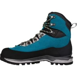 LOWA Cevedale II GTX Men's Mountaineering Shoes - Turquoise/lime -Lowa Trail Sales Store 210053 6901 cevedale ii gtx wanderschuhe tuerkis limone 4 1237884 1