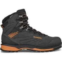 LOWA Cadin II GTX Mid Men's Mountaineering Shoes - Anthracite/flame