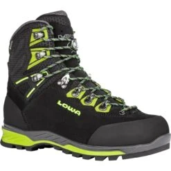 LOWA Ticam Evo GTX Men's Trekking Boots - Black/lime -Lowa Trail Sales Store 210606 9903 ticam evo gtx herren trekking stiefel black lime 3 1490792