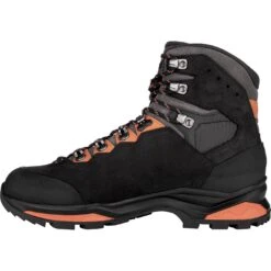 LOWA Camino Evo GTX Men's Trekking Shoes - Black/orange -Lowa Trail Sales Store 210627 0920 camino evo gtx herren trekkingschuhe schwarz orange 4 1422839