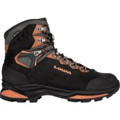 LOWA Camino Evo GTX Wide Men's Trekking Shoes - Black/orange