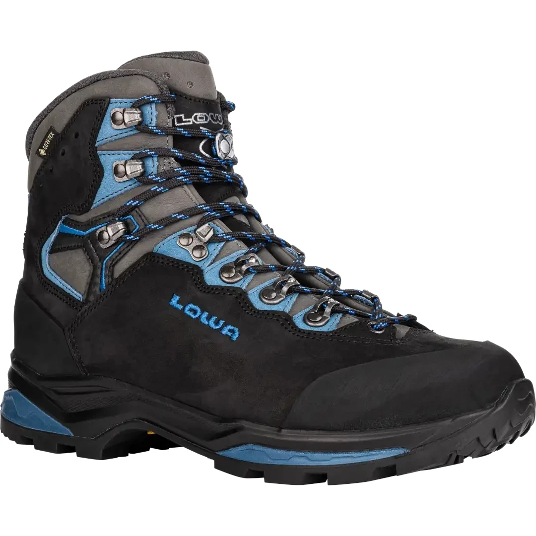 LOWA Camino Evo GTX Men's Trekking Shoes - Black/blue 3 LOWA Camino Evo GTX Men's Trekking Shoes - Black/blue - Image 3
