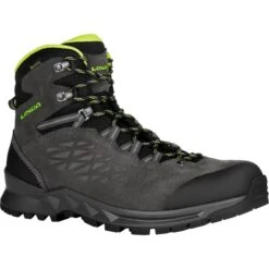 LOWA Explorer II GTX Mid Men's Trekking Shoes - Anthracite/lime -Lowa Trail Sales Store 210760 9702 explorer ii gtx mid herren trekkingschuhe anthracite lime 3 1423558 1