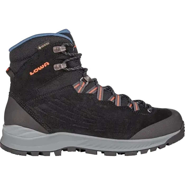 LOWA Explorer II GTX Mid Women's Trekking Shoes - Black/mandarin 1 LOWA Explorer II GTX Mid Women's Trekking Shoes - Black/mandarin