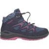 LOWA Innox Evo GTX QC Junior Kids Shoes - Navy/berry (Size 26-35)