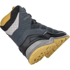LOWA Innox Pro GTX Mid Shoes - Steel Blue/mustard -Lowa Trail Sales Store 310703 9785 innox pro gtx mid schuhe stahlblau senf 4 1202264