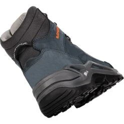 LOWA Renegade LL Mid Trekking Shoes - Dark Blue/orange -Lowa Trail Sales Store 310845 6720 renegade ll mid trekkingschuhe blue orange 4 1221529