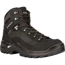LOWA Renegade GTX Mid Men's Mountaineering Shoes - Deep Black 8 LOWA Renegade GTX Mid Men's Mountaineering Shoes - Deep Black -Lowa Trail Sales Store 310945 0998 renegade gtx mid schuh tiefschwarz 1 964535