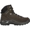 LOWA Renegade GTX Mid Men's Mountaineering Shoes - Dark Brown/black