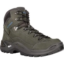 LOWA Renegade GTX Mid Men's Mountaineering Shoes - Anthracite/steel Blue -Lowa Trail Sales Store 310945 9780 renegade gtx mid schuh anthracite steel blue 1 964542