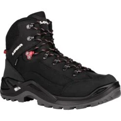 LOWA Renegade GTX Mid Men's Mountaineering Shoes - Black/ruby Red -Lowa Trail Sales Store 310945 9913 renegade gtx mid herren wanderschuhe schwarz rubinrot 3 1500707