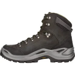 LOWA Renegade GTX Mid Men's Mountaineering Shoes - Black/oliv -Lowa Trail Sales Store 310945 9948 renegade gtx mid schuh black oliv 2 964532