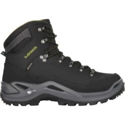 LOWA Renegade GTX Mid Men's Mountaineering Shoes - Black/oliv