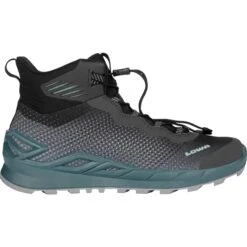 LOWA Merger GTX Mid Women's Hiking Shoes - Petrol/iceblue
