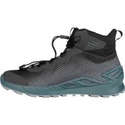 LOWA Merger GTX Mid Women's Hiking Shoes - Petrol/iceblue -Lowa Trail Sales Store 320432 7442 merger gtx mid damen wanderschuhe petrol iceblue 4 1505925