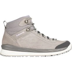 LOWA Malta GTX Mid Women's Shoes - Light Grey