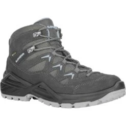 LOWA Sirkos Evo GTX Mid Women's Shoes - Anthracite/ice Blue 8 LOWA Sirkos Evo GTX Mid Women's Shoes - Anthracite/ice Blue -Lowa Trail Sales Store 320801 9771 sirkos evo gtx mid ws damenschuh anthrazit eisblau 3 1011924