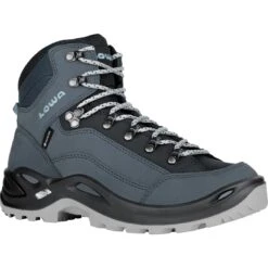LOWA Renegade GTX Mid Women's Mountaineering Shoes - Smoke Blue -Lowa Trail Sales Store 320945 0619 renegade gtx mid ws smoke blue 3 1270382