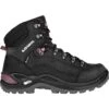 LOWA Renegade GTX Mid Women's Mountaineering Shoes - Black/prune
