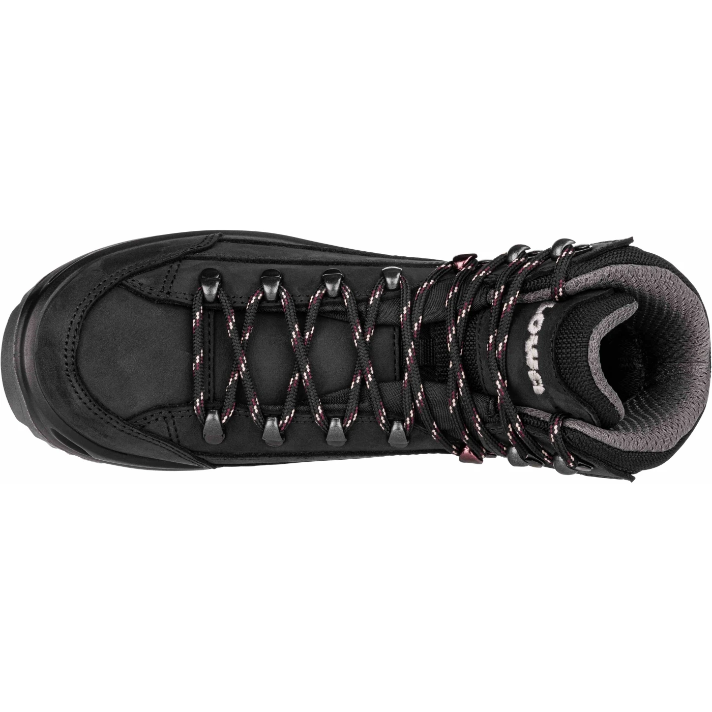LOWA Renegade GTX Mid Women's Mountaineering Shoes - Black/prune 6 LOWA Renegade GTX Mid Women's Mountaineering Shoes - Black/prune - Image 6