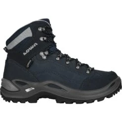LOWA Renegade GTX Mid Women's Mountaineering Shoes - Navy/grey