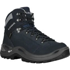 LOWA Renegade GTX Mid Women's Mountaineering Shoes - Navy/grey -Lowa Trail Sales Store 320945 6930 renegade gtx mid ws navy grey 3 1270410