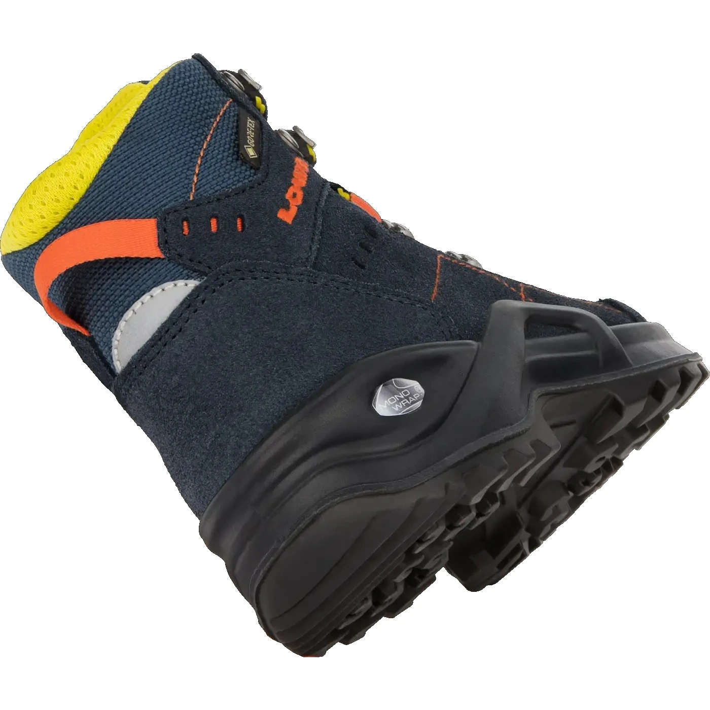 LOWA Kody III GTX Mid Junior Kids Shoe - Navy/turquoise (Size 27-35) 4 LOWA Kody III GTX Mid Junior Kids Shoe - Navy/turquoise (Size 27-35) - Image 4