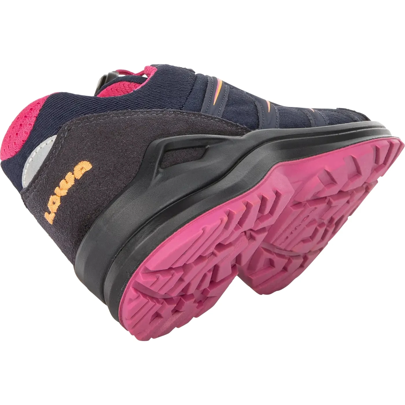 LOWA Maddox GTX LO Junior Kids Shoes - Navy/fuchsia (Size 36-39) 5 LOWA Maddox GTX LO Junior Kids Shoes - Navy/fuchsia (Size 36-39) - Image 5