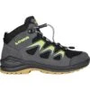 LOWA Innox Evo GTX QC Junior Kids Shoes - Graphite/avocado (Size 36-39)