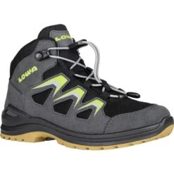 LOWA Innox Evo GTX QC Junior Kids Shoes - Graphite/avocado (Size 27-35) -Lowa Trail Sales Store 340126 3997 innox evo gtx qc junior kinderschuhe graphite avocado 3 1471316 1