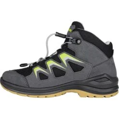 LOWA Innox Evo GTX QC Junior Kids Shoes - Graphite/avocado (Size 27-35) -Lowa Trail Sales Store 340126 3997 innox evo gtx qc junior kinderschuhe graphite avocado 4 1471317 1