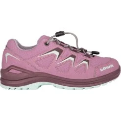 LOWA Innox Evo GTX Lo Junior Kids Shoes - Orchid/jade (Size 36-38)