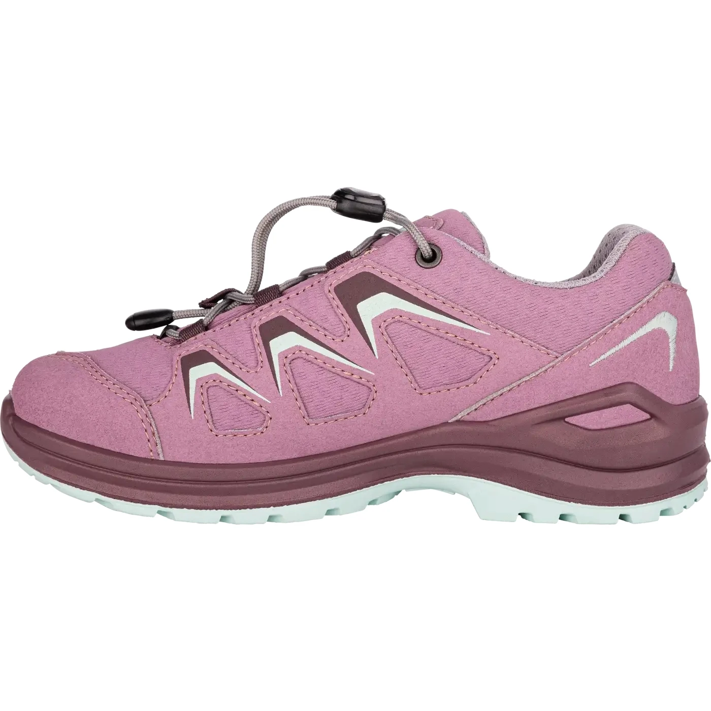 LOWA Innox Evo GTX Lo Junior Kids Shoes - Orchid/jade (Size 36-38) 3 LOWA Innox Evo GTX Lo Junior Kids Shoes - Orchid/jade (Size 36-38) - Image 3