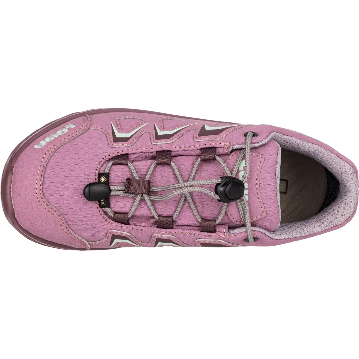 LOWA Innox Evo GTX Lo Junior Kids Shoes - Orchid/jade (Size 36-38) 5 LOWA Innox Evo GTX Lo Junior Kids Shoes - Orchid/jade (Size 36-38) - Image 5
