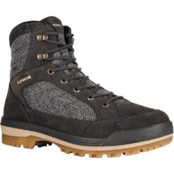 LOWA Isarco GTX Men's Winter Boots - Anthracite/beige -Lowa Trail Sales Store 410568 9711 isarco gtx herren winterstiefel anthracite beige 3 1340882