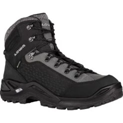 LOWA Renegade Warm GTX Mid Men's Winter Boots - Black/grey -Lowa Trail Sales Store 410970 9930 renegade warm gtx mid herren winterstiefel schwarz grau 3 1325818