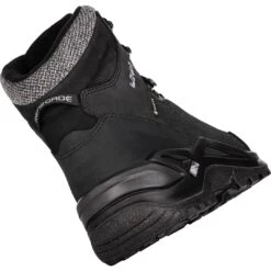 LOWA Renegade Warm GTX Mid Men's Winter Boots - Black/grey -Lowa Trail Sales Store 410970 9930 renegade warm gtx mid herren winterstiefel schwarz grau 5 1325820
