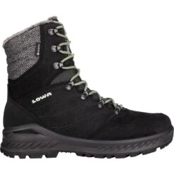 LOWA Nabucco GTX Women's Winter Boots - Black/jade