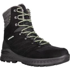LOWA Nabucco GTX Women's Winter Boots - Black/jade -Lowa Trail Sales Store 420559 9910 nabucco gtx ws damen winterstiefel black jade 3 1347196