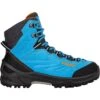 LOWA Cadin GTX Mid Junior Kids Shoes - Turquoise/flame (Size 30-35)