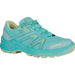 LOWA Innox Pro GTX Lo Lacing Kids Shoes - Arctic/mint (Size 36-40) -Lowa Trail Sales Store 640115 9056 innox pro gtx lo lacing kinderschuh arctic mint 1 1314242