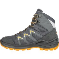 LOWA Innox Pro GTX Mid Junior Kids Shoes - Graphit/mango (Size 28-35) -Lowa Trail Sales Store 640116 7938 innox pro gtx mid junior kinderschuhe graphit mango 4 1261151