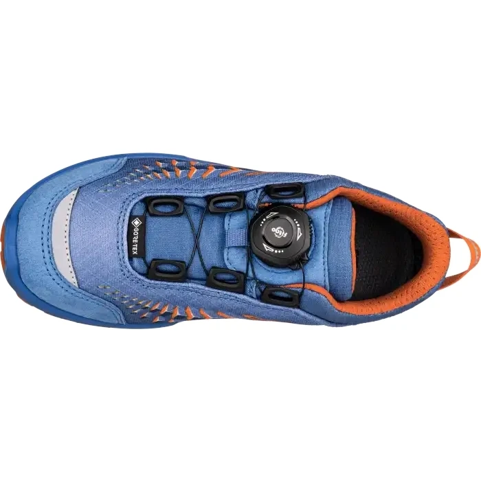 LOWA Ferrox GTX Lo Junior Kids Shoes - Blue/orange (Size 36-39) 6 LOWA Ferrox GTX Lo Junior Kids Shoes - Blue/orange (Size 36-39) - Image 6