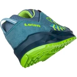 LOWA Ferrox GTX Lo Junior Kids Shoes - Petrol/lime (Size 36-39) -Lowa Trail Sales Store 640126 7402 ferrox gtx lo junior kinderschuhe petrol lime 5 1486254