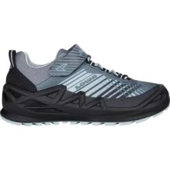 LOWA Merger GTX Junior VCR Lo Kids Shoes - Navy/iceblue (Size 30-35)
