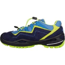 LOWA Robin Evo GTX Lo Kids Shoes - Navy/lime (Size 27-35) -Lowa Trail Sales Store 640711 6903 robin evo gtx lo kinderschuhe navy limone 3 1201969