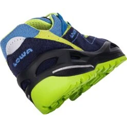 LOWA Robin Evo GTX Lo Kids Shoes - Navy/lime (Size 27-35) -Lowa Trail Sales Store 640711 6903 robin evo gtx lo kinderschuhe navy limone 4 1201970