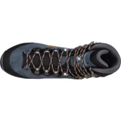 LOWA Ticam Evo GTX Men's Trekking Boots - Steel Blue/orange 9 LOWA Ticam Evo GTX Men's Trekking Boots - Steel Blue/orange -Lowa Trail Sales Store lowa 210606 7920 ticam evo gtx steel blue orange e 1541094