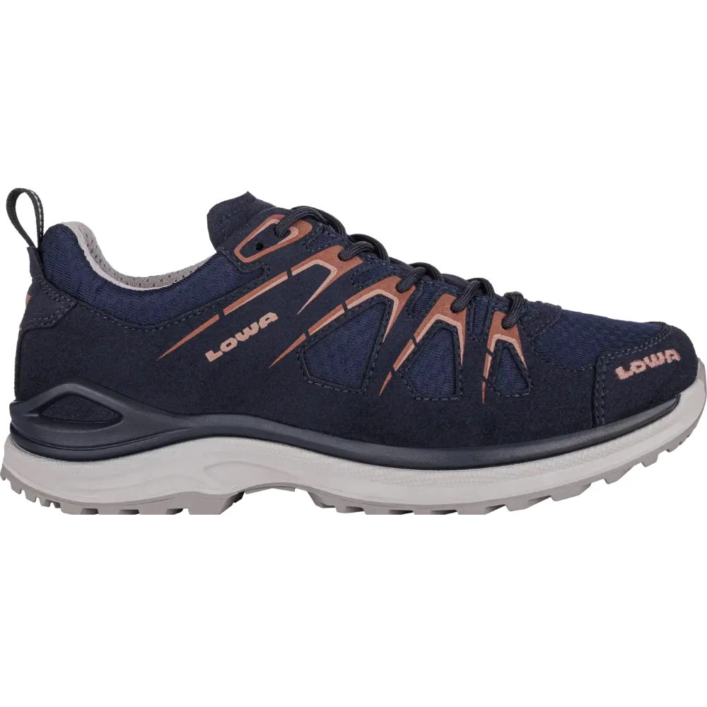 LOWA Innox Evo GTX Lo Women's Shoes - Navy/redwood 4 LOWA Innox Evo GTX Lo Women's Shoes - Navy/redwood - Image 4